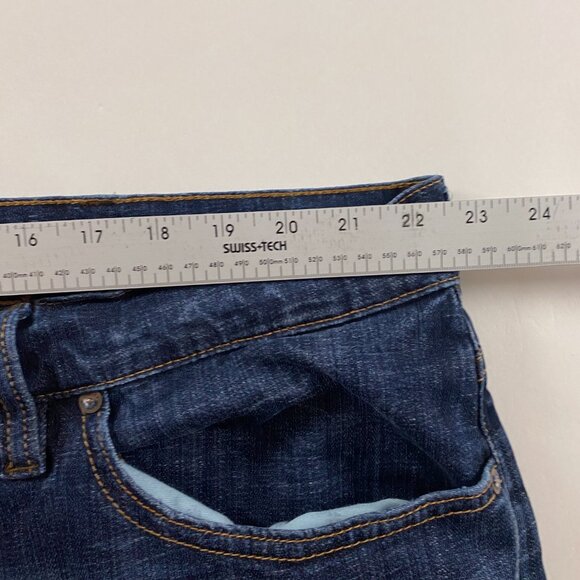 Lucky Brand 181 Relaxed Straight Jeans Mens 46 x 32 Measure 45 x 30 Blue Stretch - Picture 8 of 12